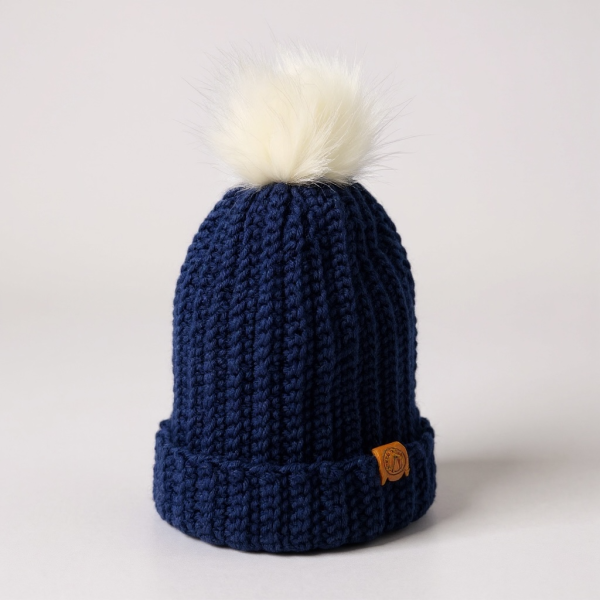 Navy Hat 3D Alpine Howl