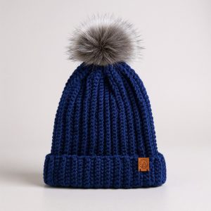 navy blue winter hatbeanie Alpine Howl